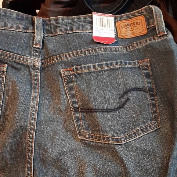 Levi's Levi Strauss signature jeans mid-rise boot cut misses 16 long new NWT - Picture 6 of 7